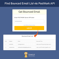 Raw download clone embed print report. Hard And Soft Bounced Emails List Via Postmark Api Formget