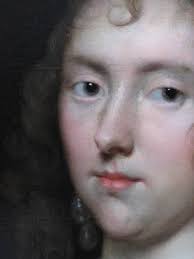 Sold....Portrait Of Lady Lucy Pelham By Cornelius Johnson