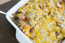 Cheesy Ground Beef And Rice Casserole 5 Boys Baker