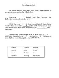 Kami baru satu tahun melangsungkan perkawinan, tapi belum ada pertanda aku hamil. 45 Kasikah Bm3 Ideas Malay Language Education Exam Papers