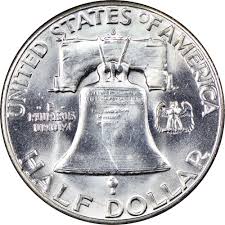 1954 S 50c Ms Franklin Half Dollars Ngc