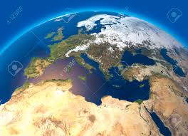 Check spelling or type a new query. Physical Map Of The World Satellite View Of Europe And North Africa Globe Hemisphere Reliefs And Oceans Stock Photo Picture And Royalty Free Image Image 114838021