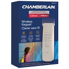 Chamberlain Garage Universal Wireless Keypad 9 V Battery-Powered Flip-Up  Cover G940Evc-P2 | Rona
