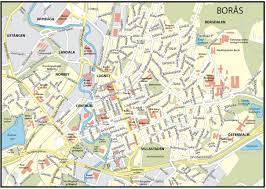 Borås • artikeln publicerades 17 augusti 2019. Royaltyfri Kartor Matton Sverige