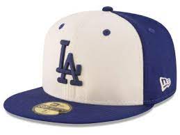 Los Angeles Dodgers New Era Mlb Vintage Throwback 59fifty Cap Hats For Men New Era Baseball Hats