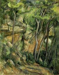 It is believed that cézanne ventured daily into the surrounding provencal landscape in search of subjects to paint. Dans Le Parc De Chateau Noir Paul Cezanne Artwork On Useum