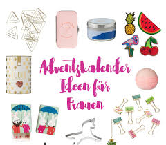 Adventskalender Geschenkideen Fur Frauen