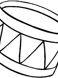 A real drum for christmas coloring page. Musical Instruments Coloring Page Drum Coloring All Kids Network