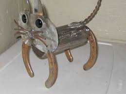 Cat Metal Yard Art Sculptures Garden Art Found Object Recycled Art Metal Sculpture Art 35 00 Via Etsy Black Metal Wall Art Metal Yard Art Metal Art