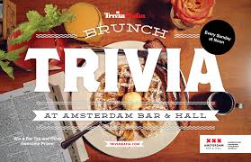 Jun 14, 2021 · trivia question: Trivia Mafia S Brunch Trivia Amsterdam Bar And Hall