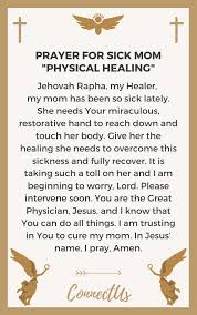 25 Powerful Prayers For Sick Mom Connectus
