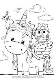Colorear Unicornios Imagenes Y Dibujos Para Imprimir Animal Coloring Books Cute Coloring Pages Coloring Pictures For Kids