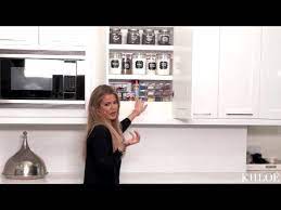 A fridge can reveal a lot about a person, and today, we got a glimpse into khloe kardashian's psyche, uh, fridge (along with her freezer, pantry, and some kitchen drawers). Full Video Khloe Kardashian Organizing My Baking Cabinet And Spices Khlo C D Youtube