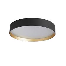 Shop this collection (7) monteaux 13 in. Lucia Black Gold O45 Ceiling Light Lampefeber