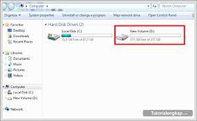 Kemudian akan muncul jendela computer management > pilih disk management > disana anda akan melihat tampilan daftar partisi anda. Cara Membuat Partisi Hardisk Baru Setelah Install Windows Tutorialengkap