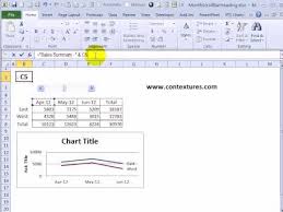 Excel Chart Title Linked To Cell With Formula