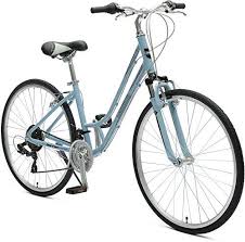 Critical Cycles Women S Barron Hybrid 21 Speed Bike Powder Blue 16 Small Radtouren Radfahren Tipps Und Tricks