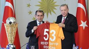 Cumhurbaşkanı Erdoğan dan Dursun Özbek e tebrik