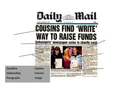 Survey of what students want to read about. Newspaper Article Writing Teaching Resources