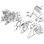 Stihl Ms 391 Chainsaw Ms391 Parts Diagram Oil Pump
