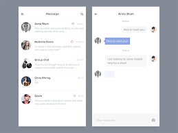 Chat Chatbot Design Ios App Design Messaging App