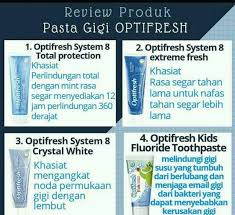 Review Optifresh Pasta Gigi Optifresh Dapat Duit Dari Rumah Facebook