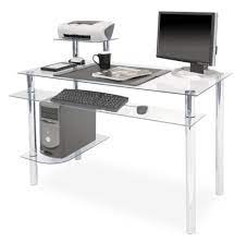 Contempo clear glass top computer desk. Computer Desk With Clear Black Glass Aluminum From China Manufacturer Manufactory Factory And Supplier On Ecvv Com