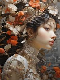 JAPANESE QUEEN ai or digital