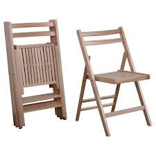 Set Of 4 Wood Folding Chairs Natural Finish Patio Garden Backyard Furniture Backyard Furniture Wood Folding Chair Folding Chair