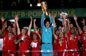 The german side will then prepare to face dortmund once again in the dfb pokal final in berlin, looking to earn the first domestic trophy in club history. Bayern Munich Beat Leverkusen To Claim Record Dfb Pokal Title