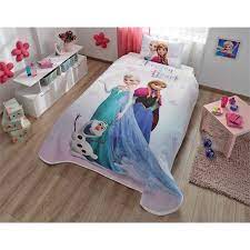 Tek kişilik dört mevsim set. Tac Frozen Heart Lisansli Tek Kisilik Pike Takimi