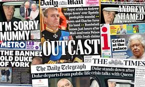 These days, a lot of people would argue that the mainstream media really isn't all that different from infamous tabloid publications like world weekly news or national enquirer and this list of funny and weird tabloid headlines prove just that. Outcast How The Newspapers Covered Prince Andrew S Suspension Of Duties Prince Andrew The Guardian