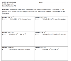 Posted in worksheet, may 6, 2020 by mikasa. 8th Grade Unit 6 Exponents Part 2 Scientific Notation Count It All Joy
