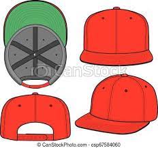 Snapback Cap Fashion Flat Sketch Template Vector Stock Illustration Royalty Free Illustrations Stock C Flat Sketch Snapback Cap Fashion Fashion Flat Sketch