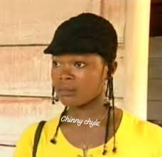 Young RUBY ORJIAKOR in 2005 . Movie title; BLACK BRA 2 . The young shall  grow . Chinny Chylz