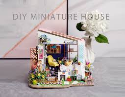 Cutebee diy miniature house model making is one of the few ways to relax, think and have a satisfying time. Rolife Store Homemade Miniature Dollhouse Diy Room Decors Gifts