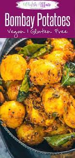 Bombay Potatoes Is A Popular Dish Made Using Baby Potatoes And Indian Masalas Popular In T Indian Food Recipes Vegetarian Bombay Potatoes Curry Recipes Indian