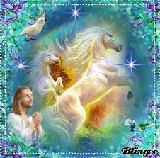 Mystical Horses In The Heavens Heaven Art Unicorn Images Animated Unicorn