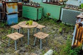 Industrial Bar Table From Mamagreen Outdoor Dining Furniture Melbourne Dining Furniture Outdoor Dining Furniture Wooden Dining Furniture