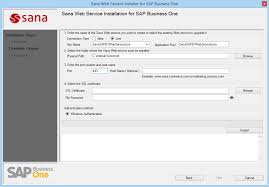 Install Sana Web Service