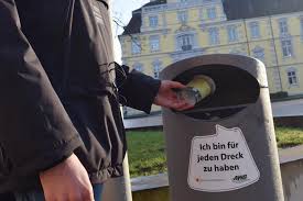 Mulleimer In Oldenburg Freche Spruche Fur Saubere Stadt