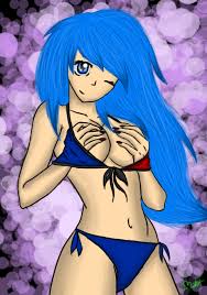 Hairstyle hair beauty hair hair styles ombre hair emo hair cool hairstyles cool hair color blonde and blue hair. Blue Hair Girl Sexy By Thelarotta1998 On Deviantart