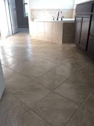Cannes 12x12 Noce Floor Tile Installed Diamond Pattern Tile Floor Flooring New Homes