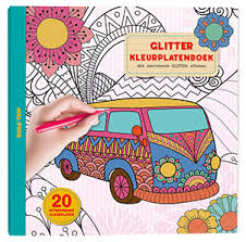 Geven wij elkaar vleugels in de liefde. Glitter Kleurplatenboek Road Trip T Toys Dirksland