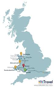 We have maps of england, scotland, wales and northern ireland maps. Wales Explorer Adeo Travel Fully Customizable Driving Tour Of Wales