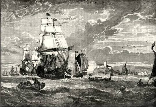 ON THIS DAY IN HISTORY 13 FEBRUARY 1601 - The first ships under the East India Company leave England. The East India Company was an early English company formed for the purpose