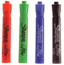 sharpie flip chart marker 4 color set