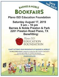 Barnes & nobles usually fills the void as a chain. Aug 13 2019 Barnes Noble Book Fair To Benefit Education Foundation Saturday Aug 17