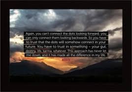 Connecting The Dots Steve Jobs Motivational Quote Framed Poster Paper Print Quotes Motivation Posters In India Buy Art Film Design Movie Music Nature And Educational Paintings Wallpapers At Flipkart Com