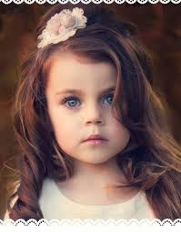 Eyes Beautiful Little Girls Brown Hair Blue Eyes Beautiful Children